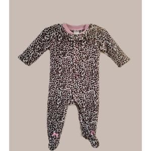 3-6 months Leopard Print Sleeper